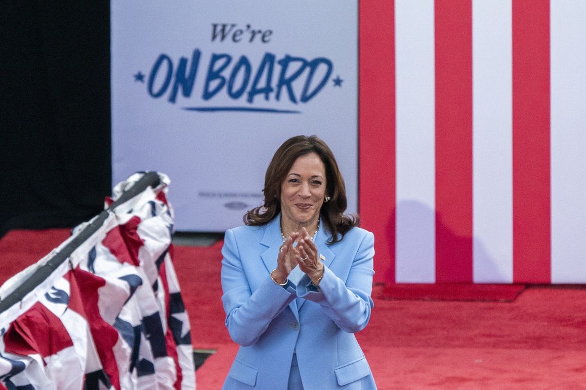 Kamala Harris, usa, joe biden Kamala Harris wchodzi do gry. Jest pierwsza decyzja