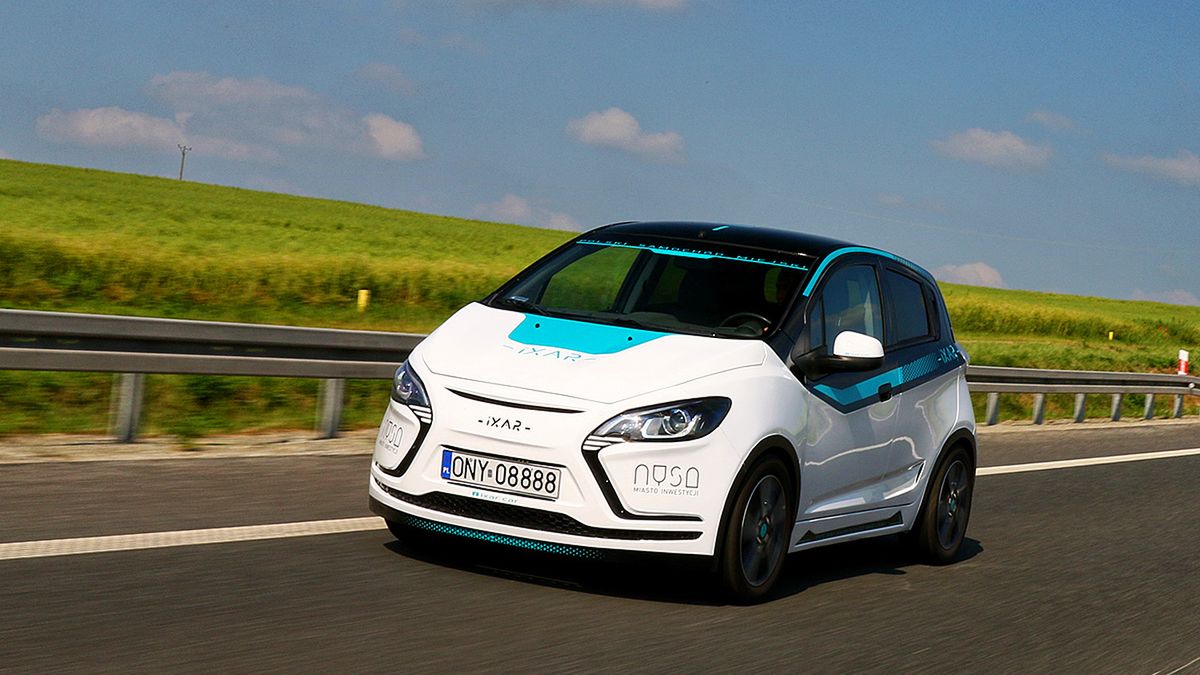 Model iXAR ma być polskim elektrycznym mikrosamochodem