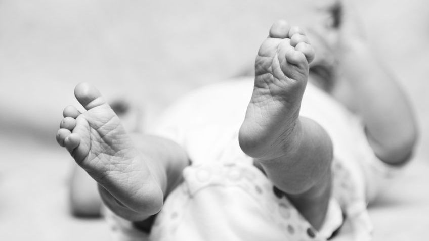 Nóżki dziecka