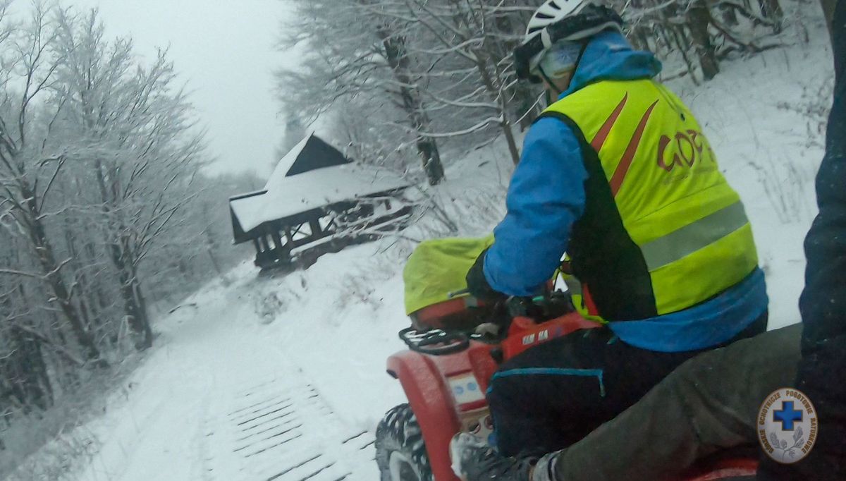 Bieszczady. Pijani szli na Tarnicę (GOPR Bieszczady)