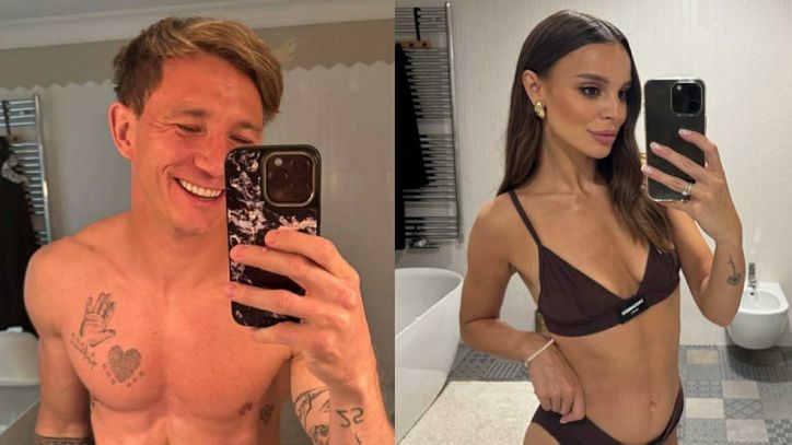 Paulina Rzeźniczak pręży się w bieliźnie przed lustrem