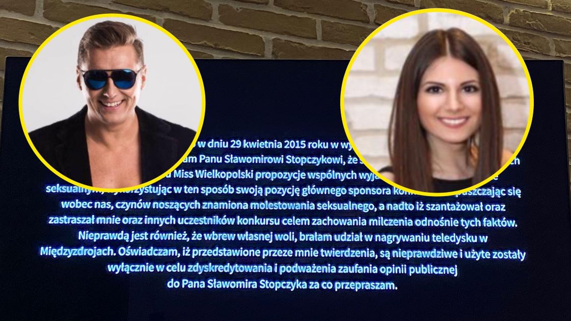 We wtorek na antenie TVN24 wyświetlone zostały przeprosiny Mai Nizio 