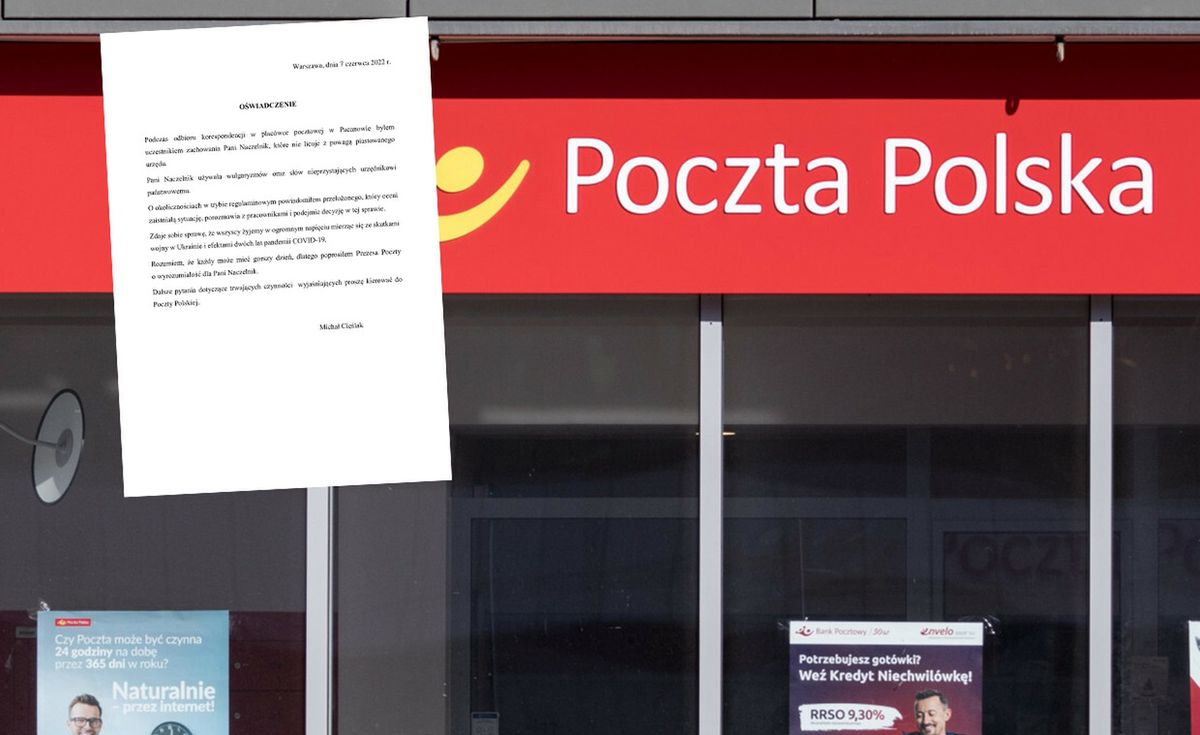 Naczelniczka Poczty Polskiej może stracić pracę za rozmowę z ministrem/ Twitter printscreen