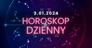 Horoskop dzienny – 3 stycznia. Baran, Byk, Bliźnięta, Rak, Lew, Panna, Waga, Skorpion, Strzelec, Koziorożec, Wodnik, Ryby