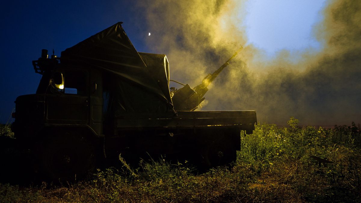 Zestaw antydronowy pod Charkowem