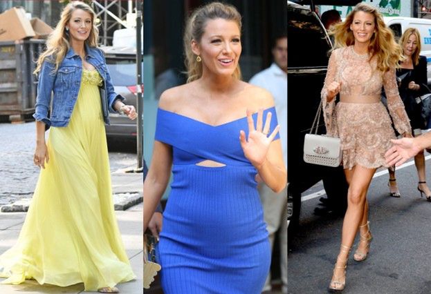 Blake Lively pokazuje brzuszek w Nowym Jorku (ZDJĘCIA)