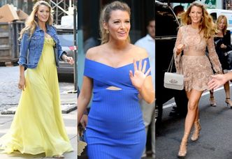 Blake Lively pokazuje brzuszek w Nowym Jorku (ZDJĘCIA)