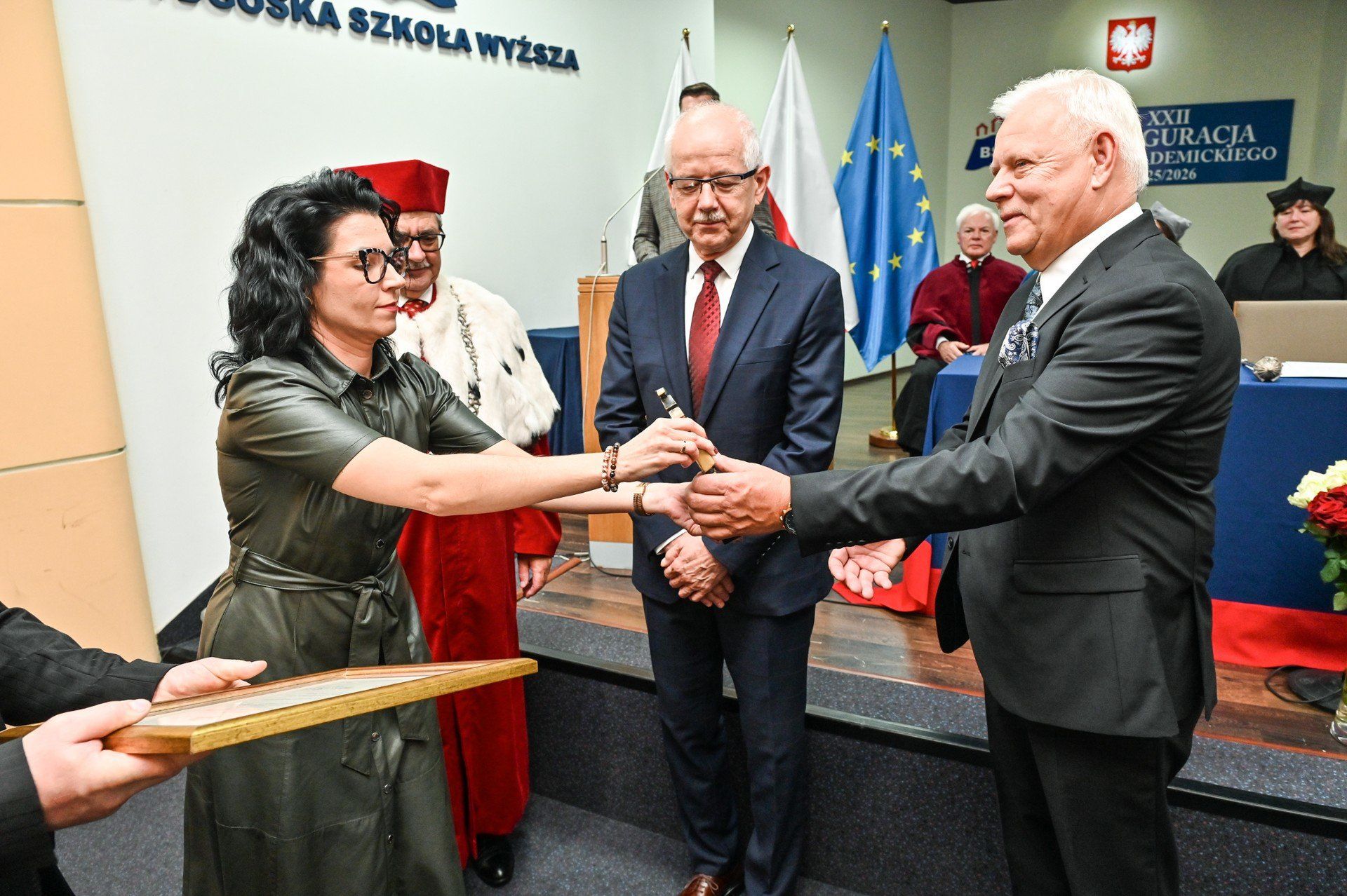 Inauguracja roku akademickiego w Bydgoskiej Szkole Wyższej.