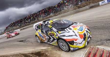 Krzysztof Hołowczyc piąty w debiucie w Rallycross RX