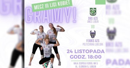 Derby AZS: Feniks AZS Politechnika Lubelska kontra DRS AZS UMCS Lublin
