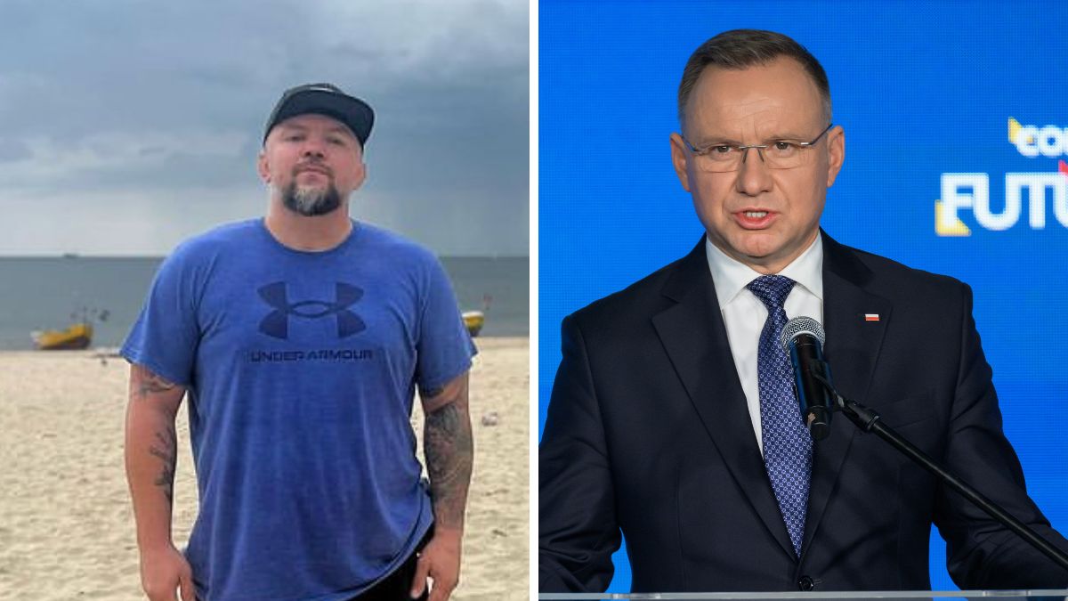 Łukasz Jurkowski i Andrzej Duda