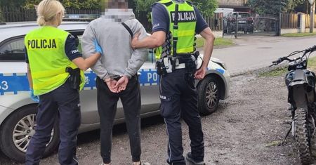 Mysłowice: 22-latek uciekał na crossie przed policjantami. Nie miał uprawnień do kierowania