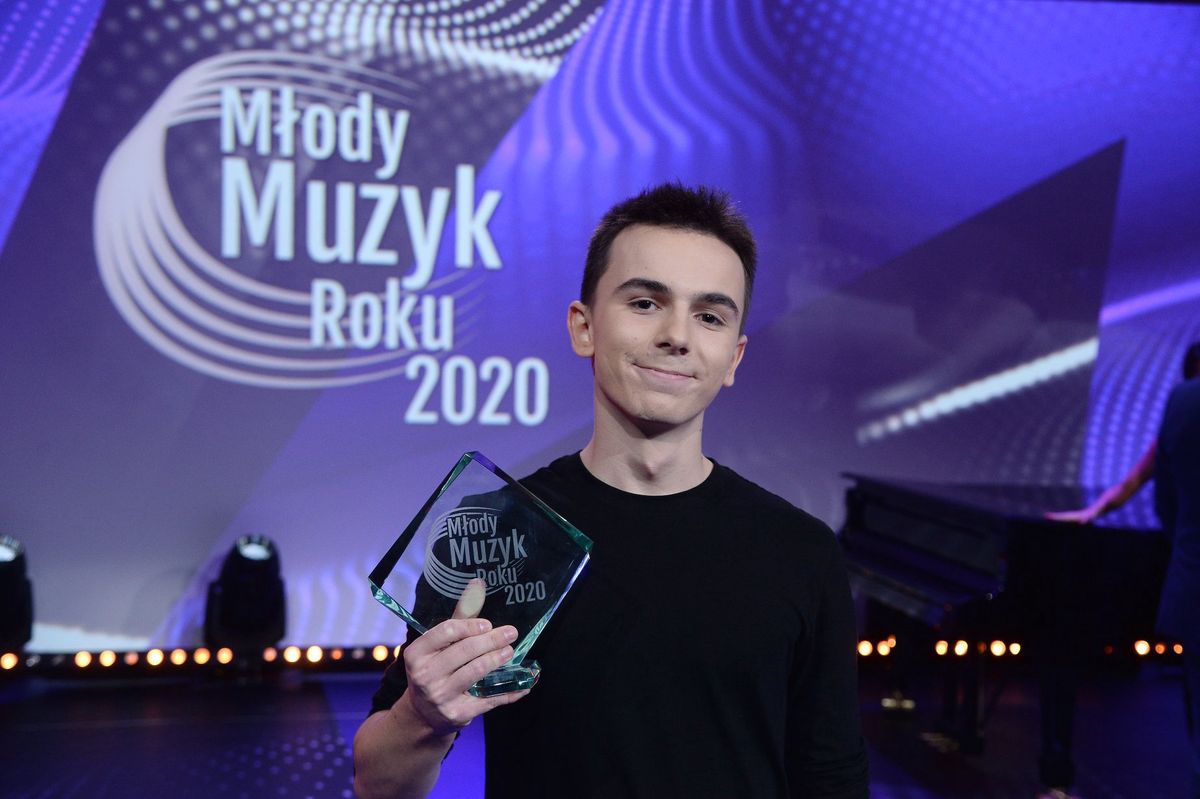 Jan Pieniążek został zwycięzcą konkursu Młody Muzyk Roku 2020.