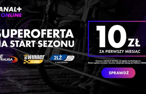 Canal+ online taniej dla fanów żużla