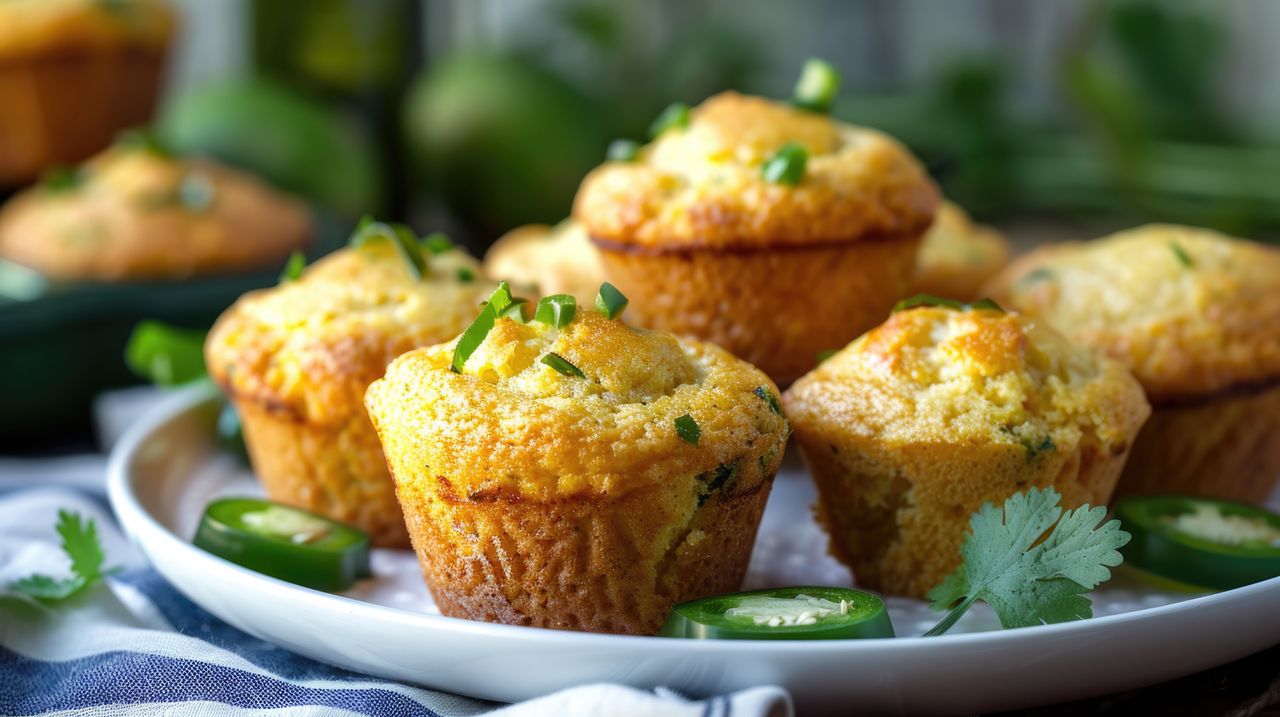 Savoury muffins can also be taken on a picnic.