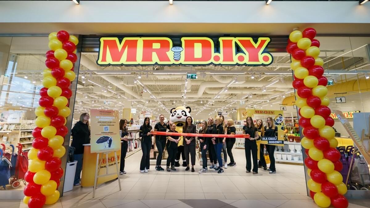 Sklep malezyjskiej sieci MR DIY