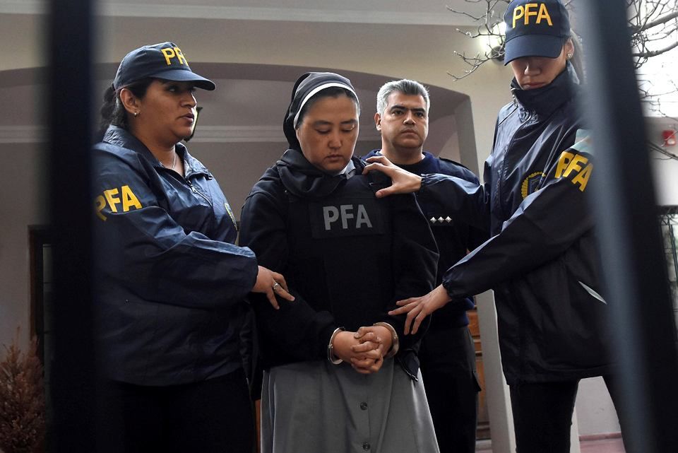 Oskarżona zakonnica Kosaka Kumiko/(univision.com/Andres Larrovere/AP)