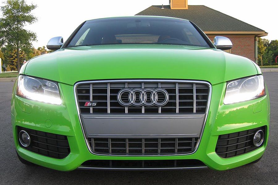Audi S5  "Porsche Lime Green"