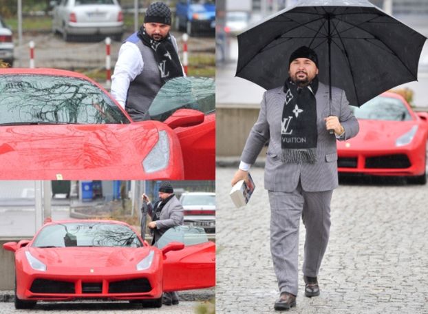 Patryk Vega jeździ Ferrari za 1,3 MILIONA ZŁOTYCH! (ZDJĘCIA)