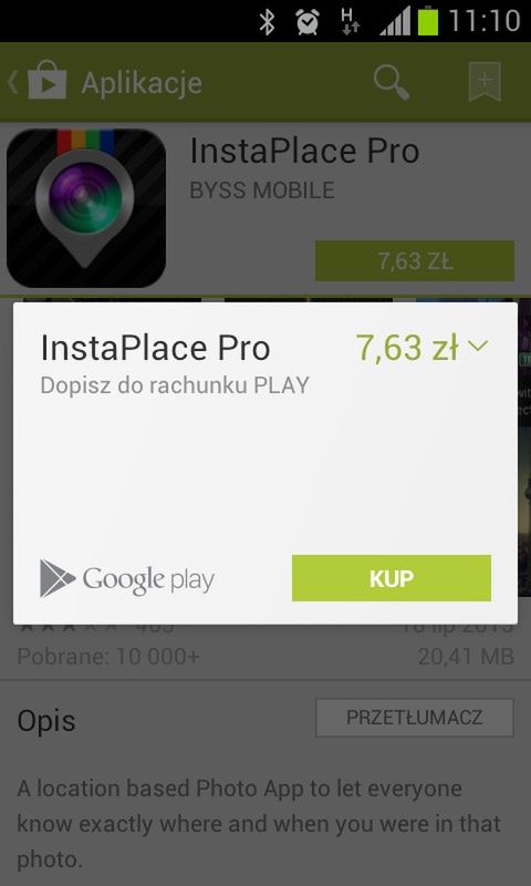 W Play opłaty za aplikacje z Google Play doliczą do rachunku 2