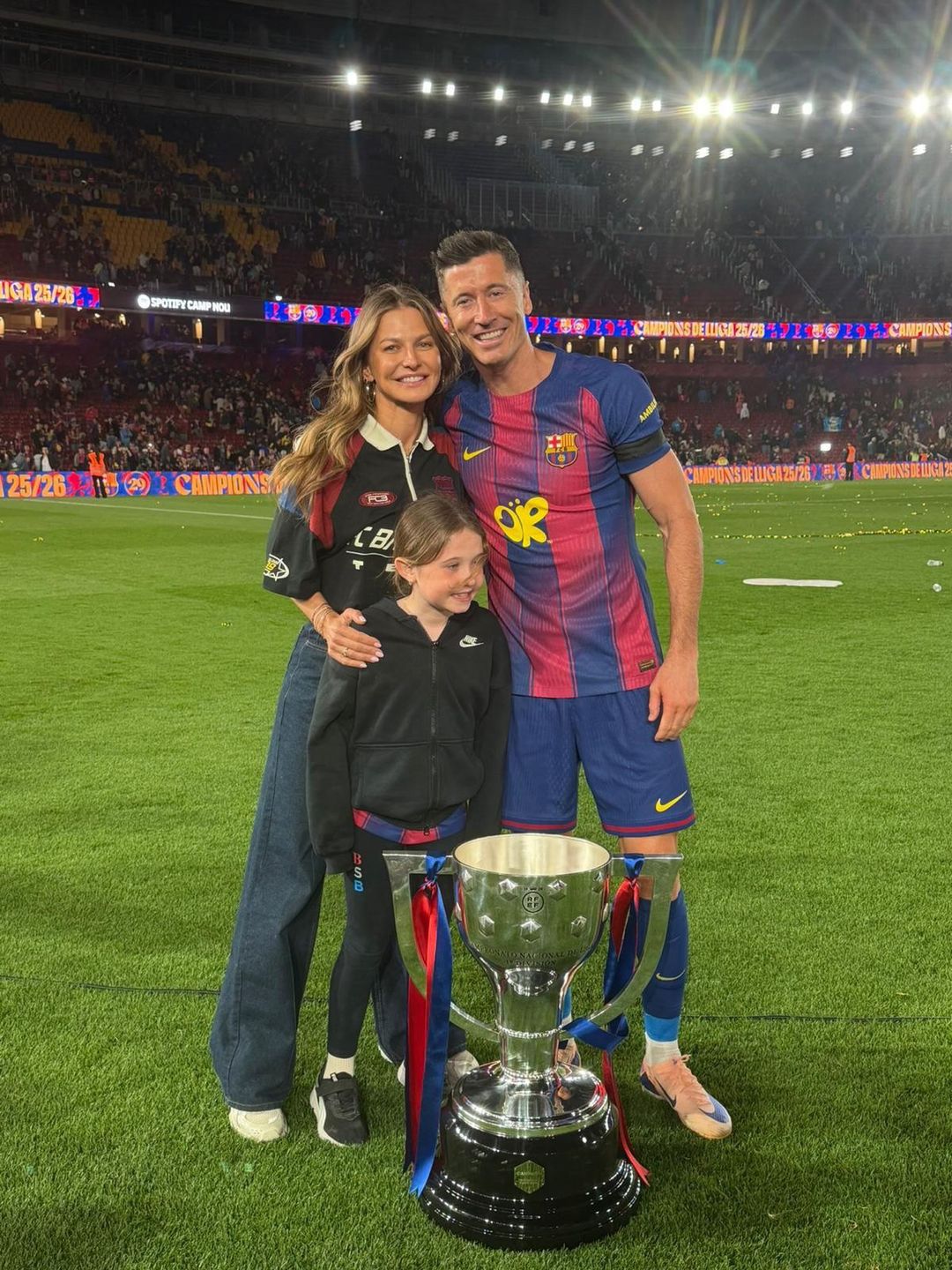 Anna i Robert Lewandowscy