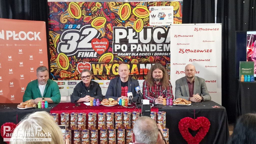 Konferencja Sztab WOŚP Płock 2024