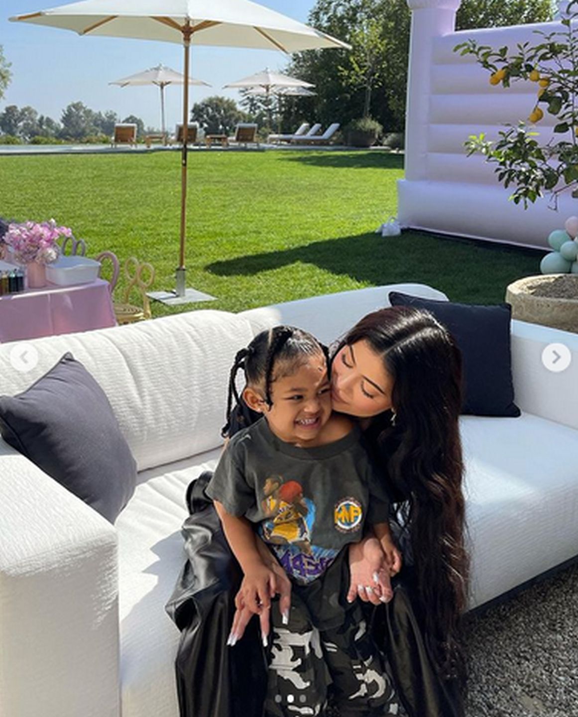Kylie Jenner i Stormi Webster
