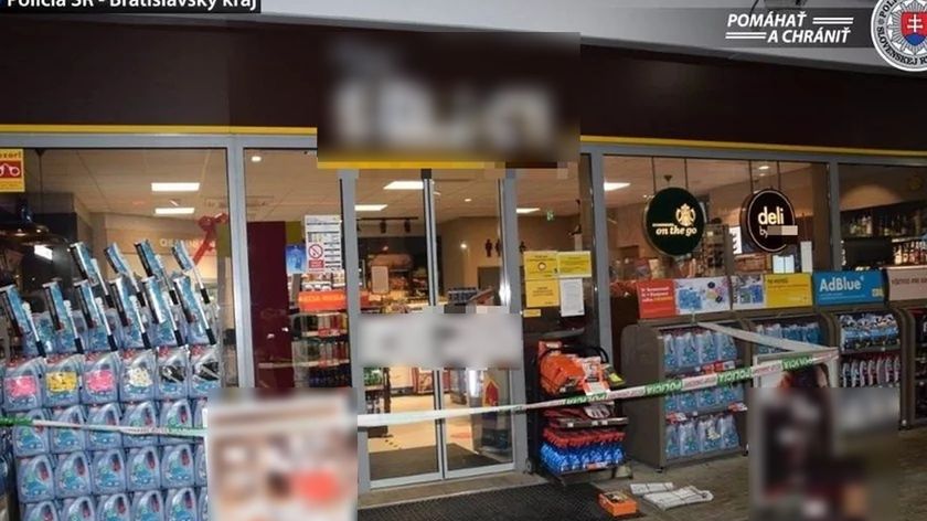 Niecodzienny napad na stację