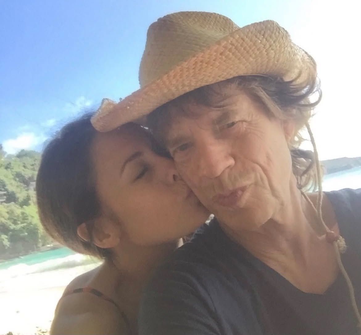 Mick Jagger z Melanie Hamrick 