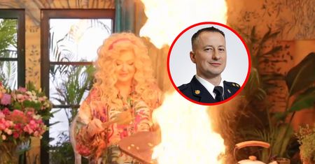 Nagranie z Magdą Gessler. Strażak ocenia zachowanie gwiazdy