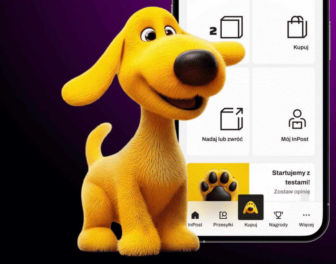 Ile łap ma pies Von Halsky? To brand hero zakupowego AI od InPostu