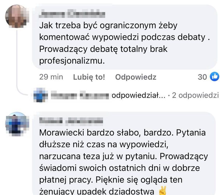 Komentarze internautów 