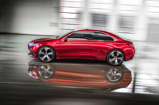 Mercedes-Benz Concept A Sedan, 2017 