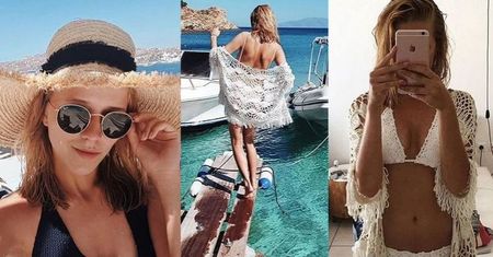 Jessica Mercedes w koronkowym bikini!