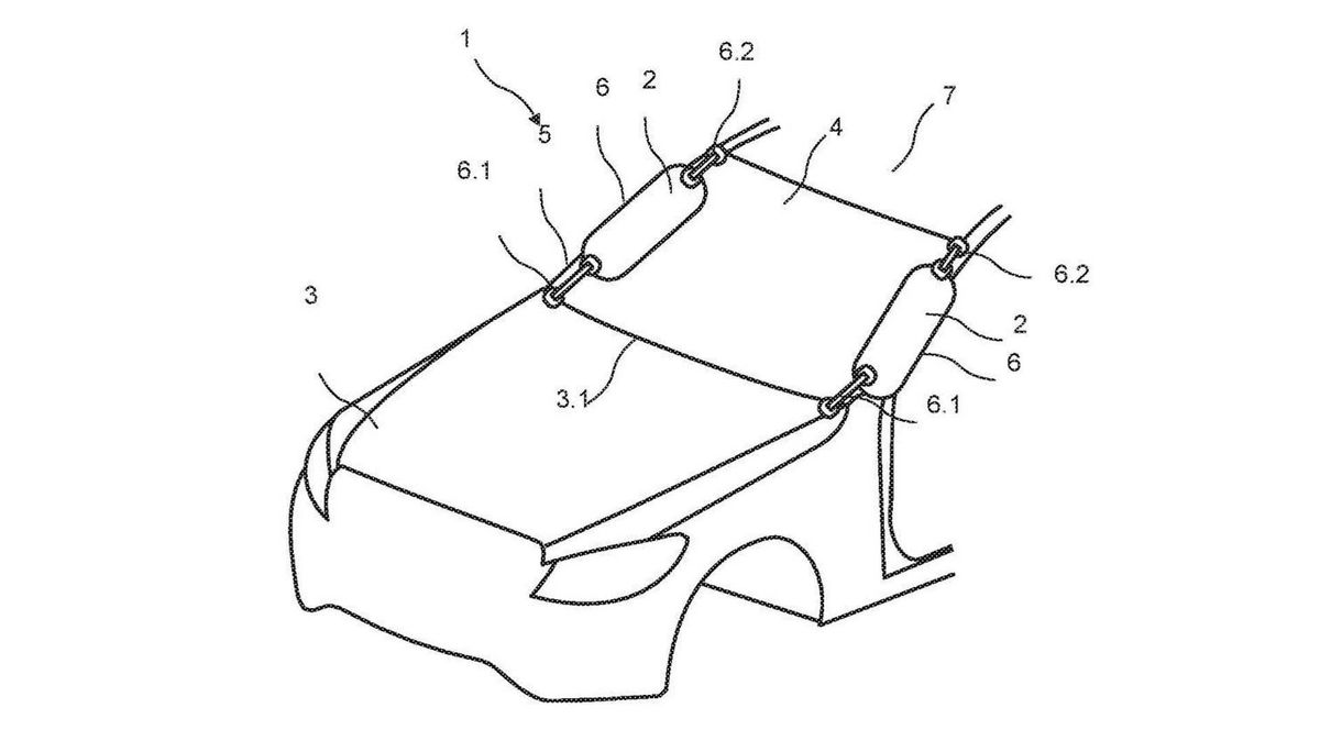 Mercedes opatentował nowe rozwiązanie chroniące pieszych. Kiedy zewnętrzne poduszki trafią do produkcji seryjnej?
