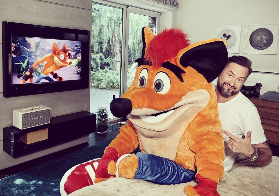 Salon w domu Marcina Prokopa