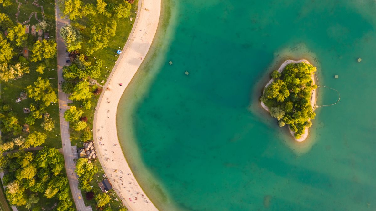 Jezioro Jarun w Zagrzebiu