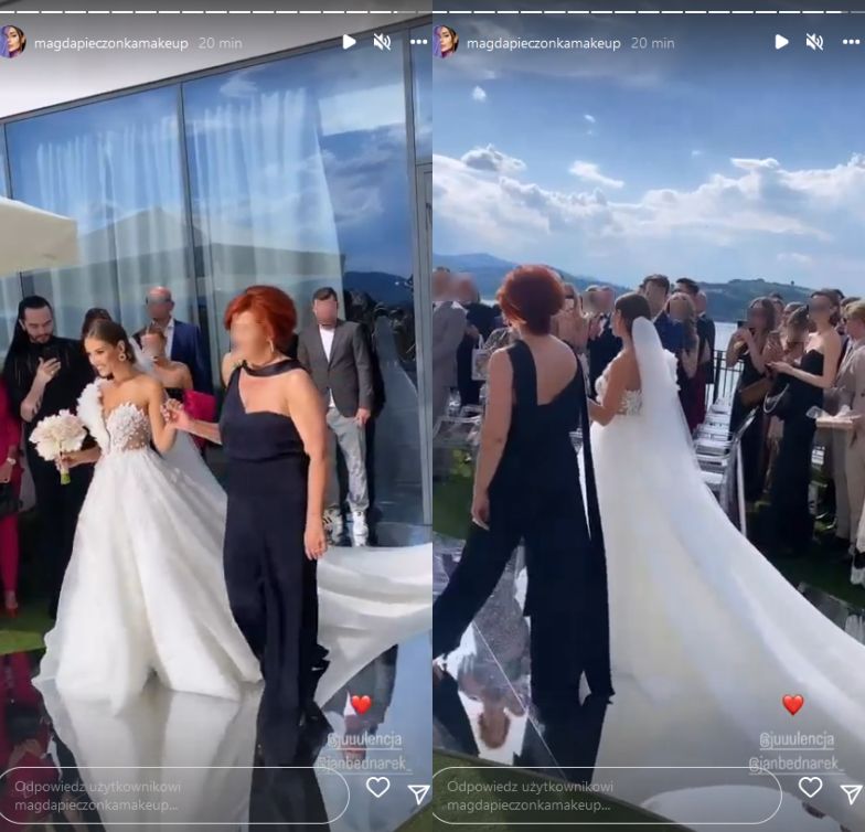 Julia Nowak i Jan Bednarek wzięli ślub