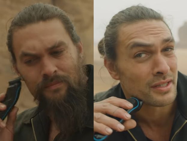 Jason Momoa ZGOLIŁ BRODĘ po 7 latach: "Żegnaj Aquamanie" (FOTO)