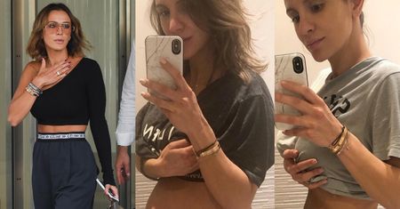Sara Boruc pokazuje brzuch godziny przed i tydzień po porodzie. "A co, pochwalę się trochę" (FOTO)