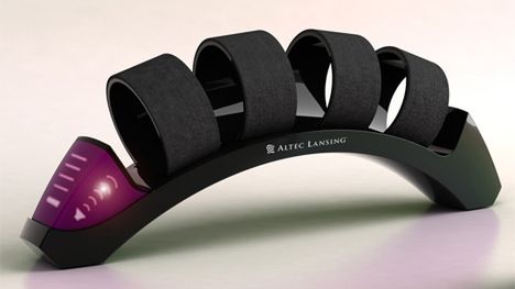 Obrączki z głośnikiem 1