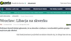 "Libacja na skwerku" ma 15 lat. "Musiałam coś wrzucić do sieci"