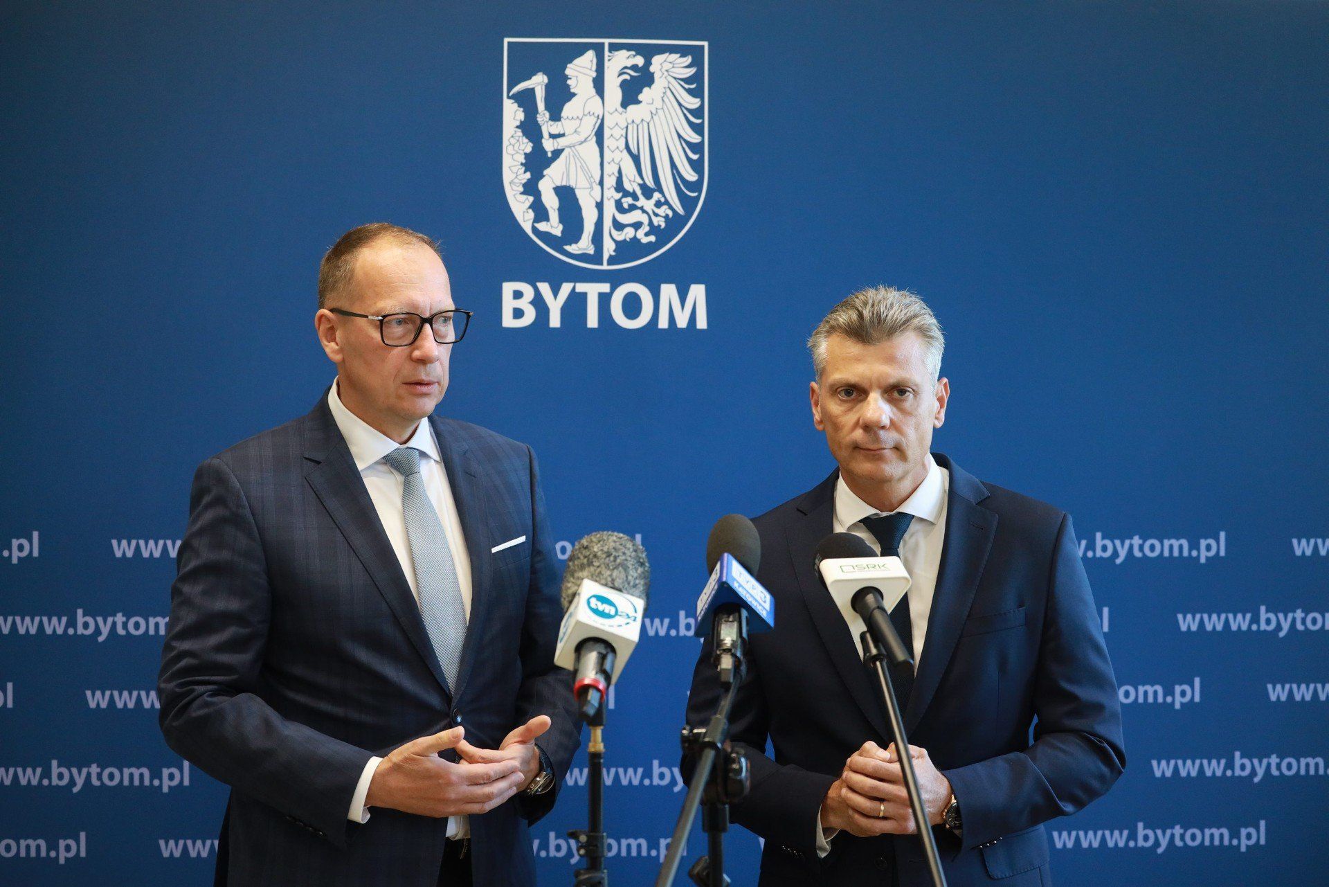 konferencja prasowa dot. przekazania przez Spółkę Restrukturyzacji Kopalń terenów poprzemysłowych dla Miasta Bytom