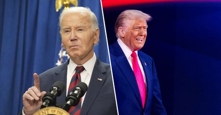Obelgi i wulgaryzmy ze sceny. Trump nie miał hamulców wobec Bidena