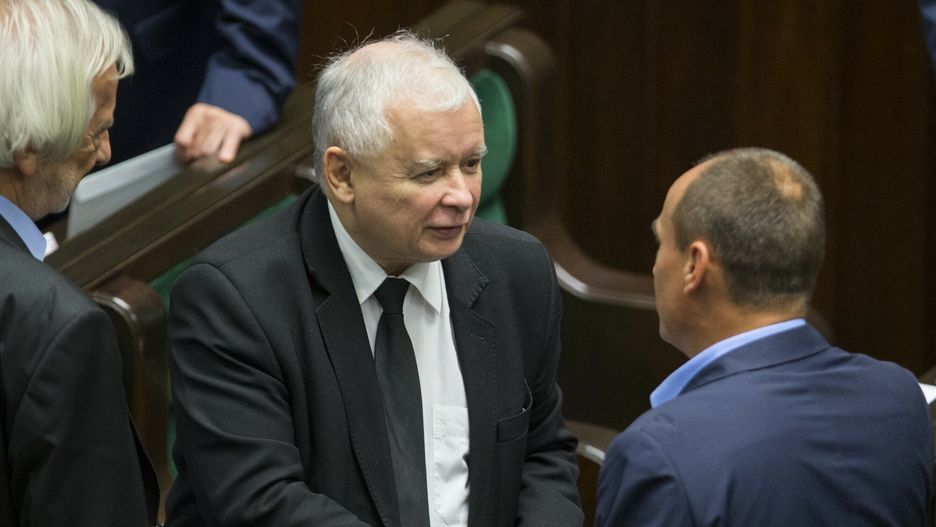 Jarosław Kaczyński i Paweł Kukiz