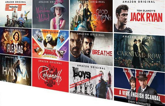 Serwis streamingowy Amazon Prime Video bije konkurencję w Wielkiej Brytanii