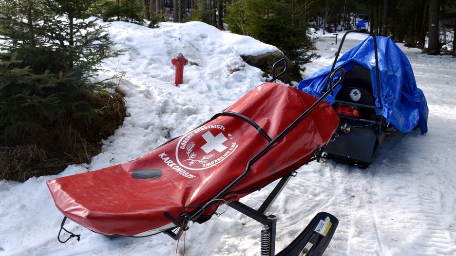 Trudne warunki w górach