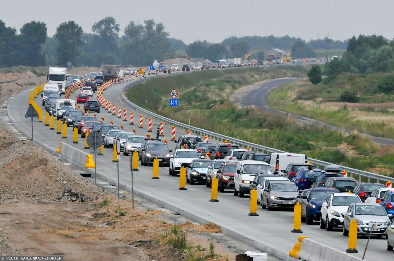 A1 zablokowana w kierunku Gdańska między węzłami Kopytkowo i Pelplin, zdj. ilustracyjne 