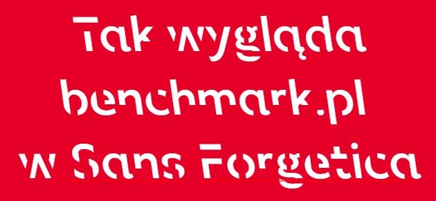 Sans Forgetica BMK