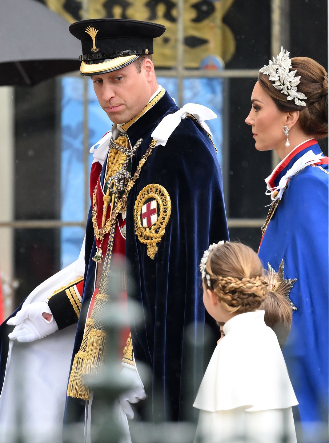 Książę William i księżniczka Charlotte